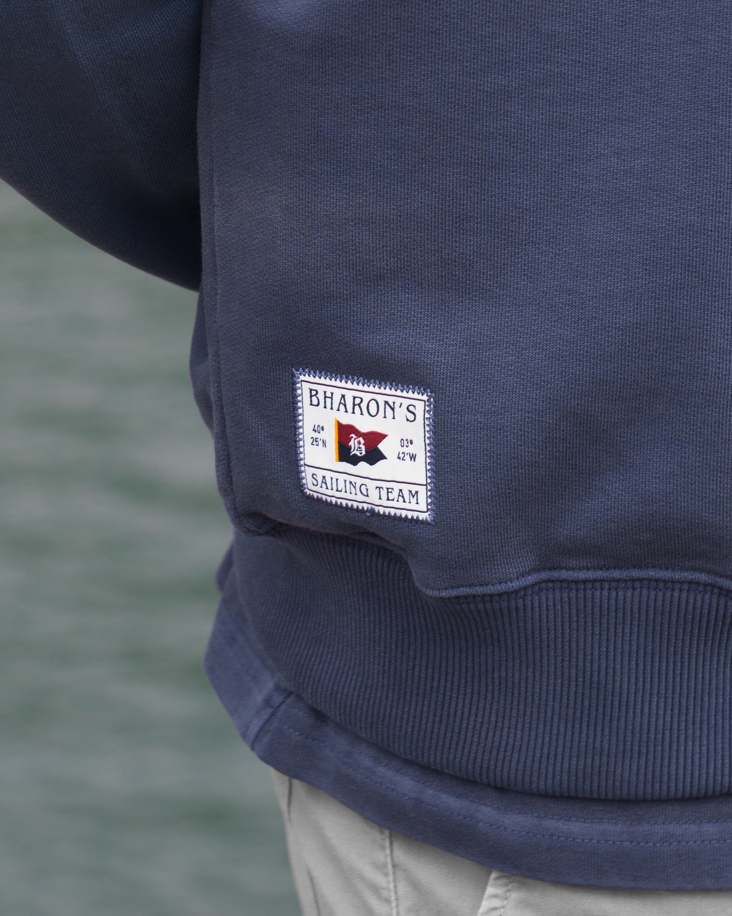 "Academy" Heavyweight Pocket T-Shirt (Vintage Navy)