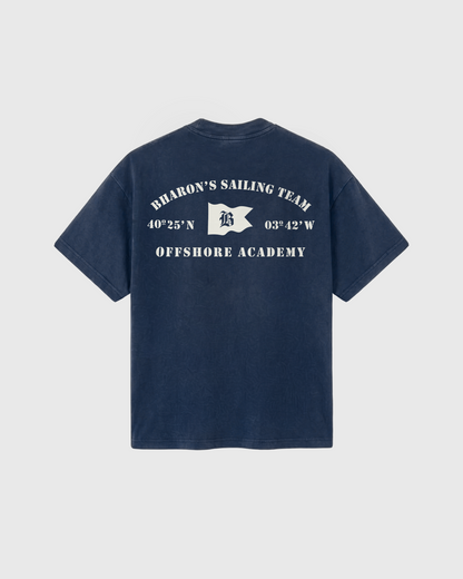 "Academy" Heavyweight Pocket T-Shirt (Vintage Navy)