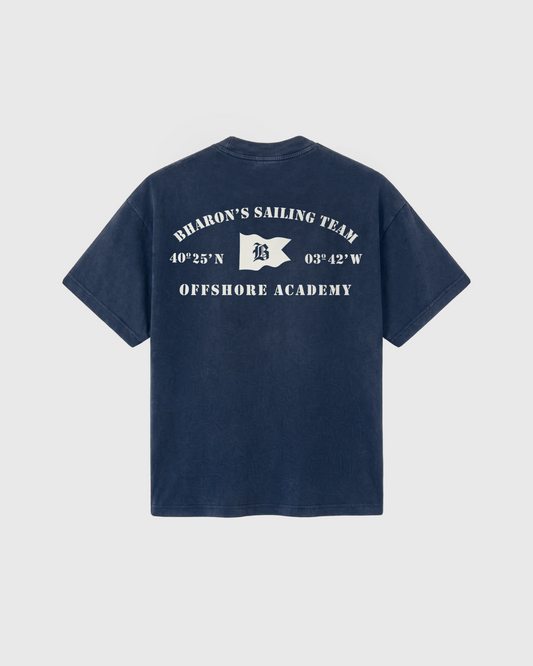 "Academy" Heavyweight Pocket T-Shirt (Vintage Navy)