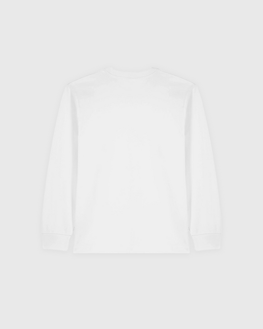 Saint Tropez Hotel Long Sleeve T-Shirt (White)