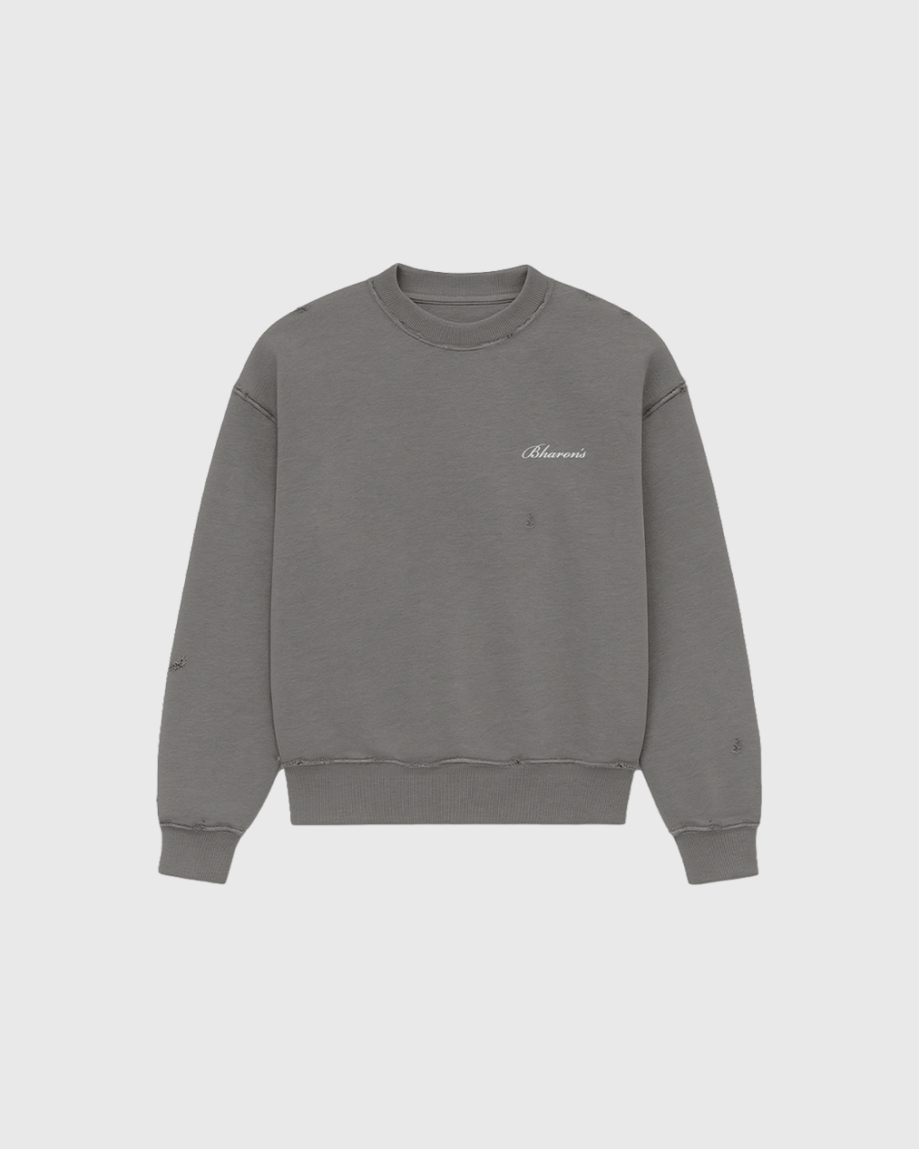 "The Factory" Pigment Grey Crewneck