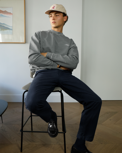 "The Factory" Pigment Grey Crewneck